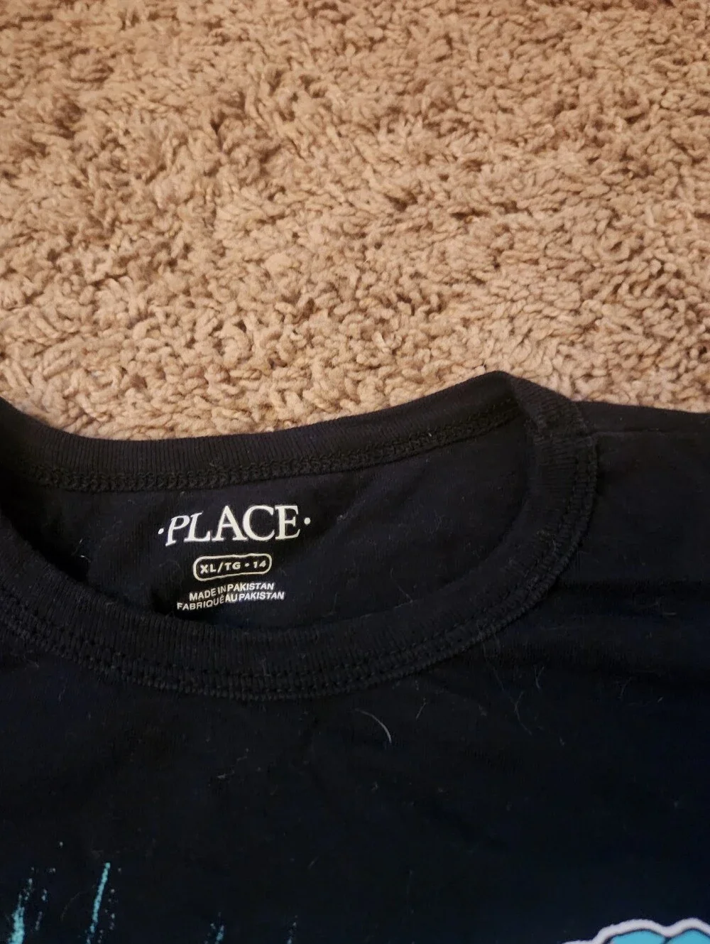 The Childrens Place Kids Multi-Color T-Shirt Lot 7 XL, XXL